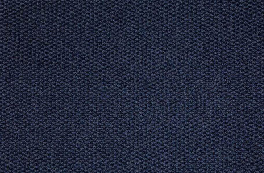 Premium Hobnail Carpet Tiles - Blue - view 9