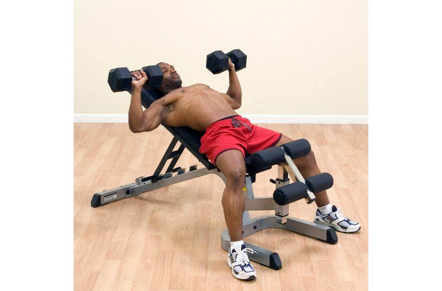 Body-Solid Heavy Duty Flat Incline Decline Bench - view 2