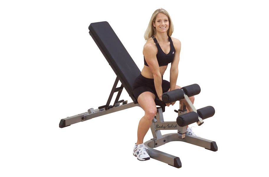 Body-Solid Heavy Duty Flat Incline Decline Bench - view 1