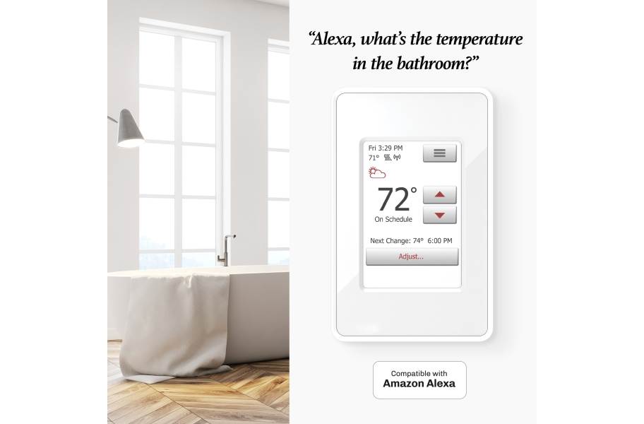 nSpire Touch WiFi Floor Heating Thermostat