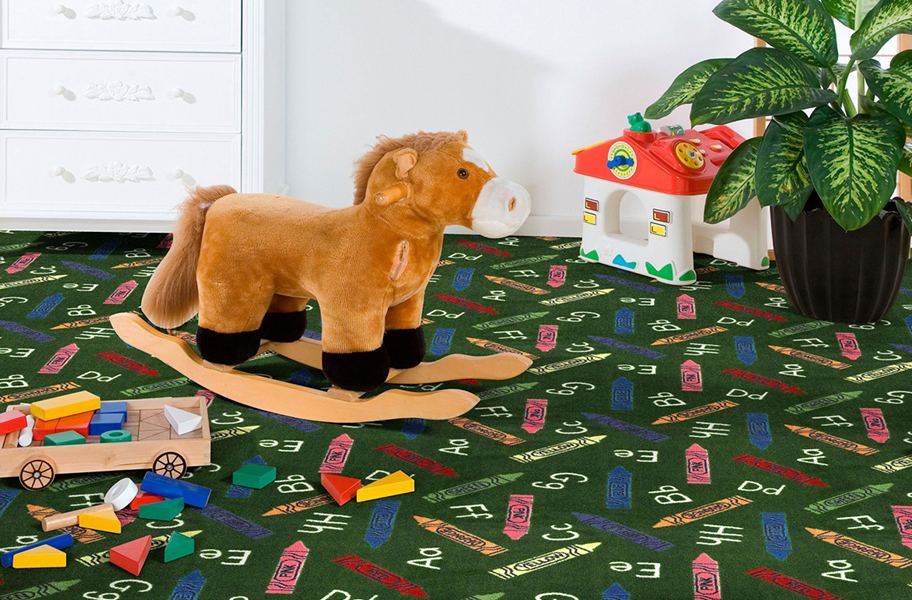 Joy Carpets Crayons Carpet