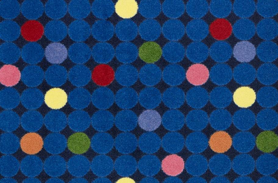Joy Carpets Spot On Carpet - Rainbow