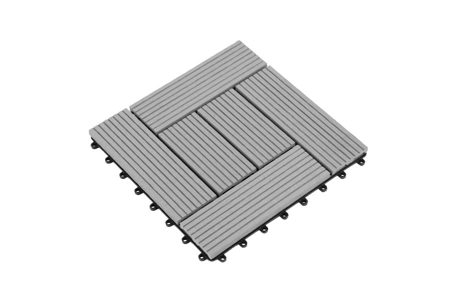 Helios Deck Tiles (6 Slat) - Gray