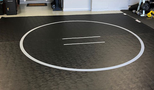 Deluxe Wrestling Mats Lightweight Home Mats