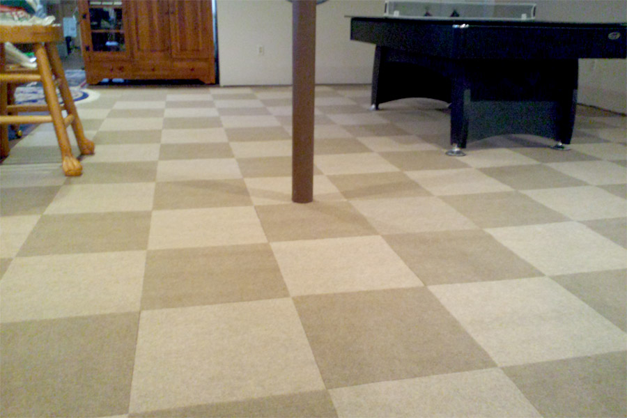 residential carpet tiles with padding