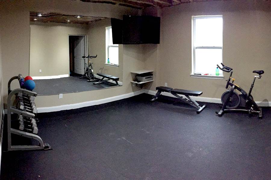 Customer review image of  in Home Basement Gym