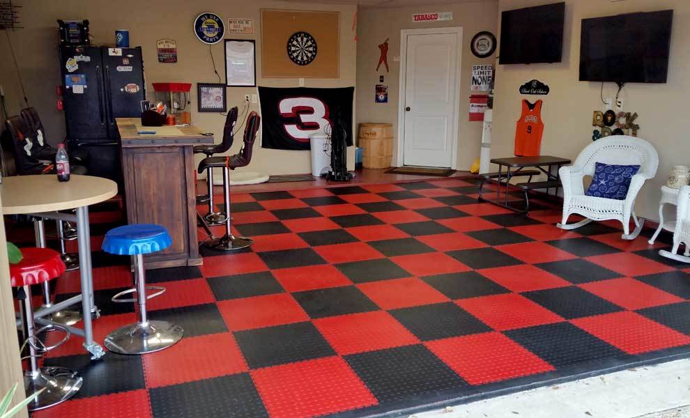 Customer review image of  in Made garage into sports bar