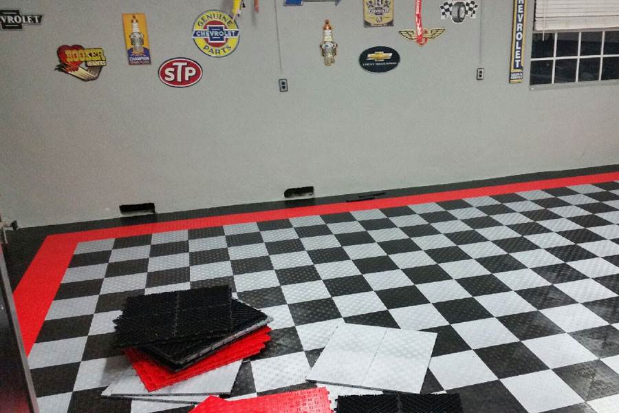 Customer review image of  in garage/man cave