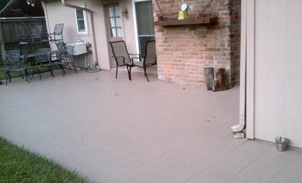 Customer review image of  in patio