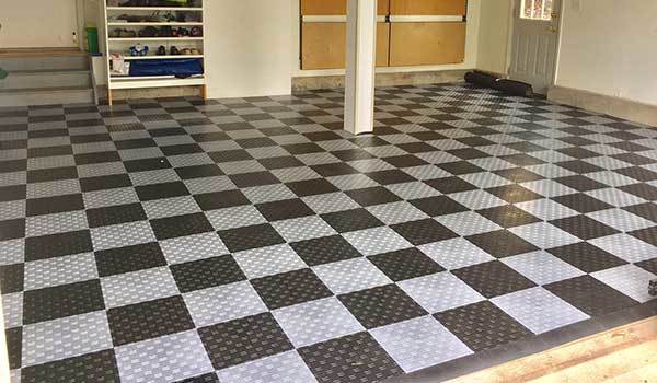 Customer review image of  in Garage under tiles