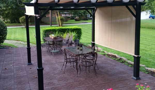 Customer review image of  in Ou Home&quot;s Concrete Patio