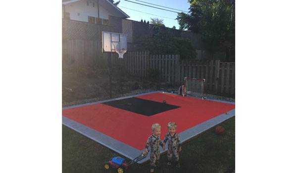 Customer review image of  in Outdoor Basketball Court