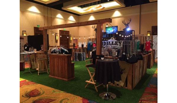 Customer review image of  in Trade show booth 