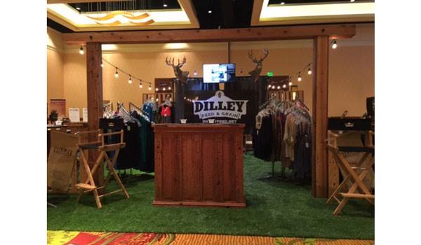 Customer review image of  in Trade show booth 