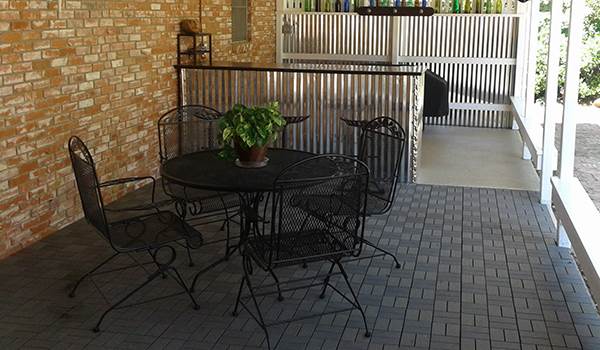 Customer review image of  in Concrete patio