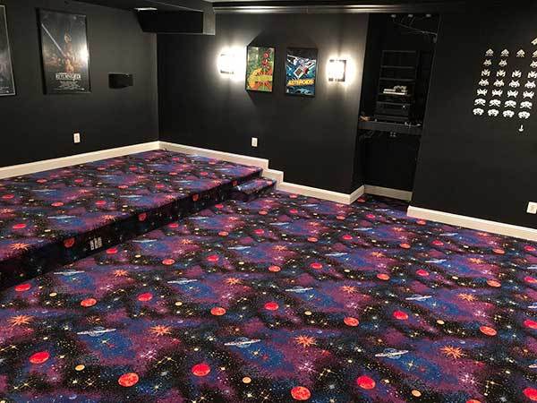 Customer review image of  in Basement Theater Room