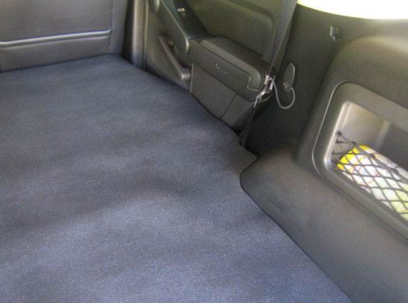 Customer review image of  in SUV cargo area