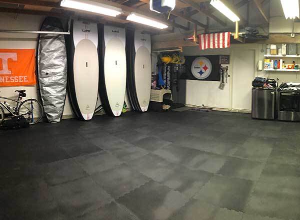 Customer review image of  in Garage home Gym. 