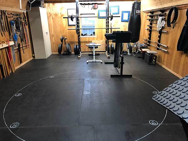 Customer review image of  in home gym/kwoon