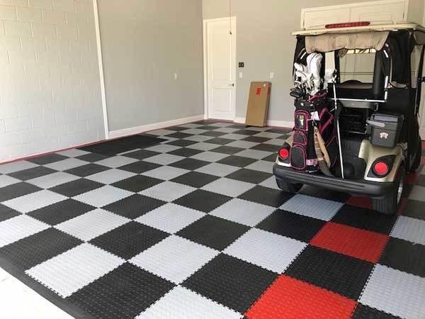 Customer review image of  in Garage concrete floor