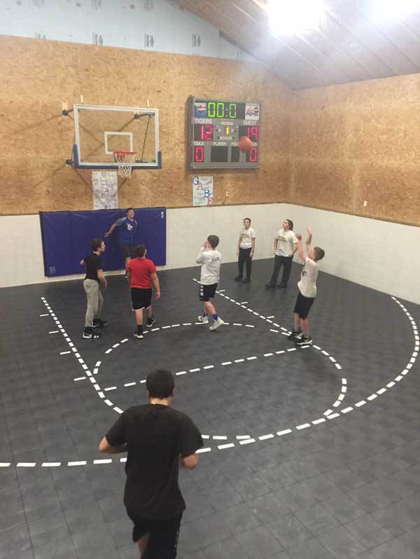 Customer review image of  in Indoor Basketball Court