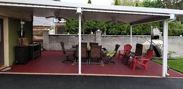 Customer review image of  in Outside covered patio area.