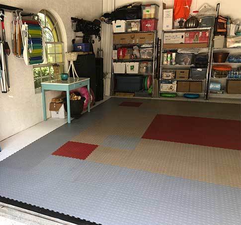 Customer review image of  in garage floor