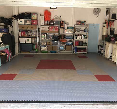 Customer review image of  in garage floor