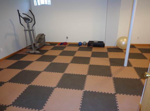 Customer review image of  in Home gym in basement