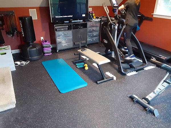Customer review image of  in Family room/ home gym
