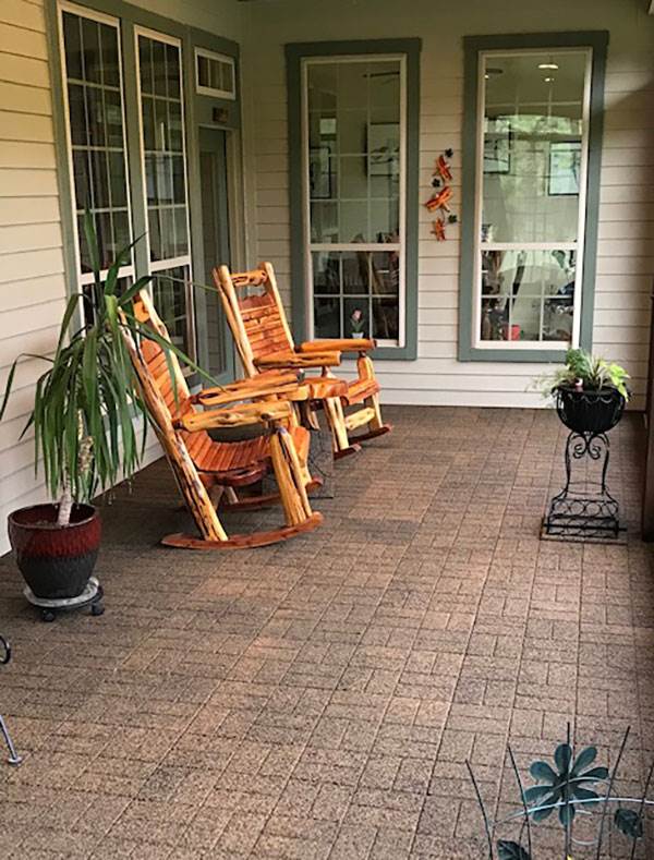Customer review image of  in Back patio