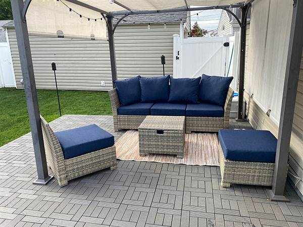 Customer review image of  in Backyard Deck