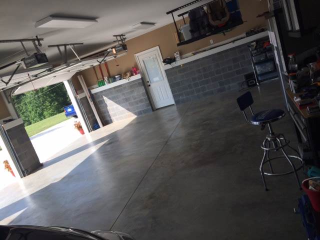 Customer review image of  in Newly built 3 car garage