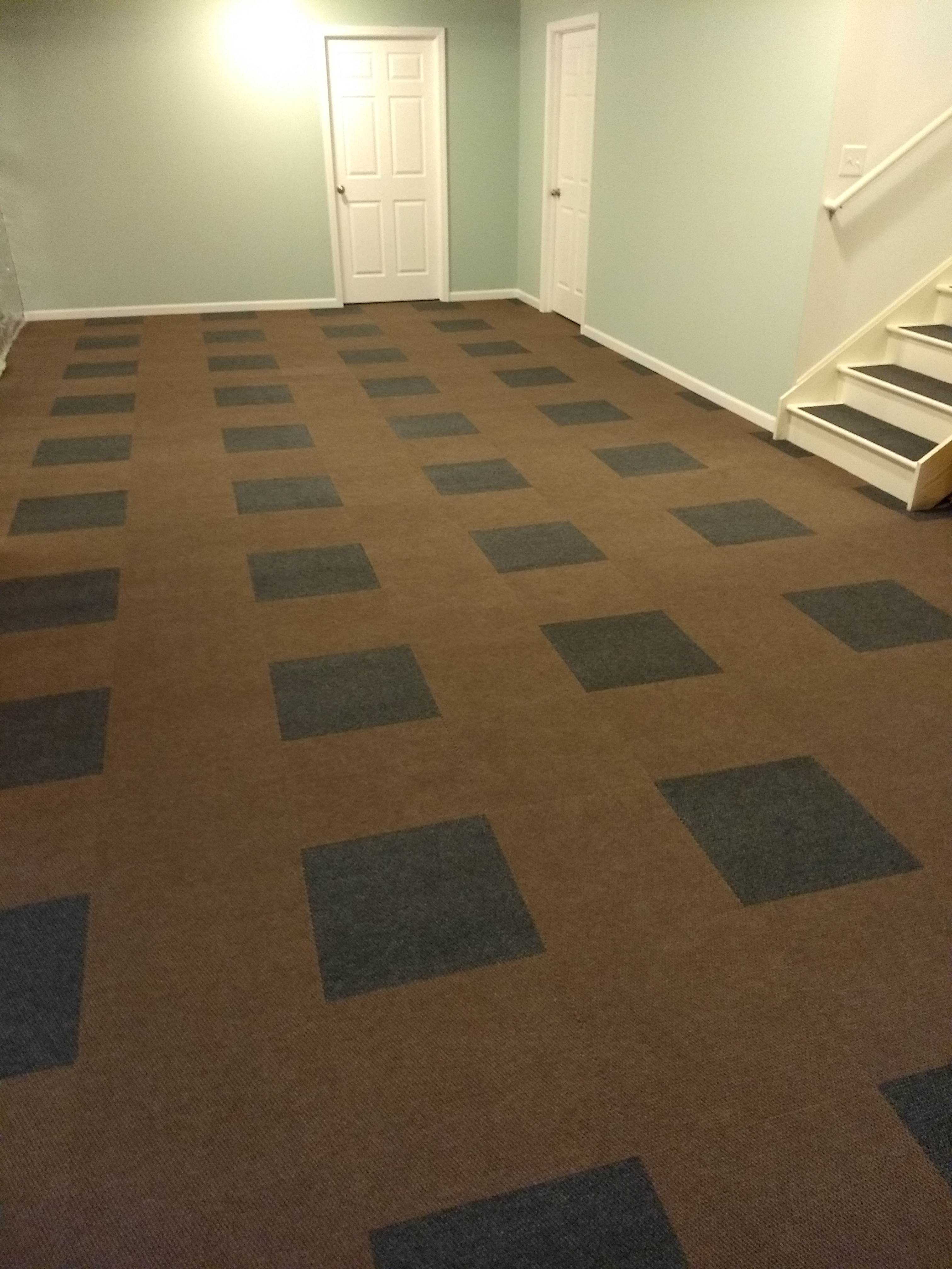 Customer review image of  in basement concrete floor