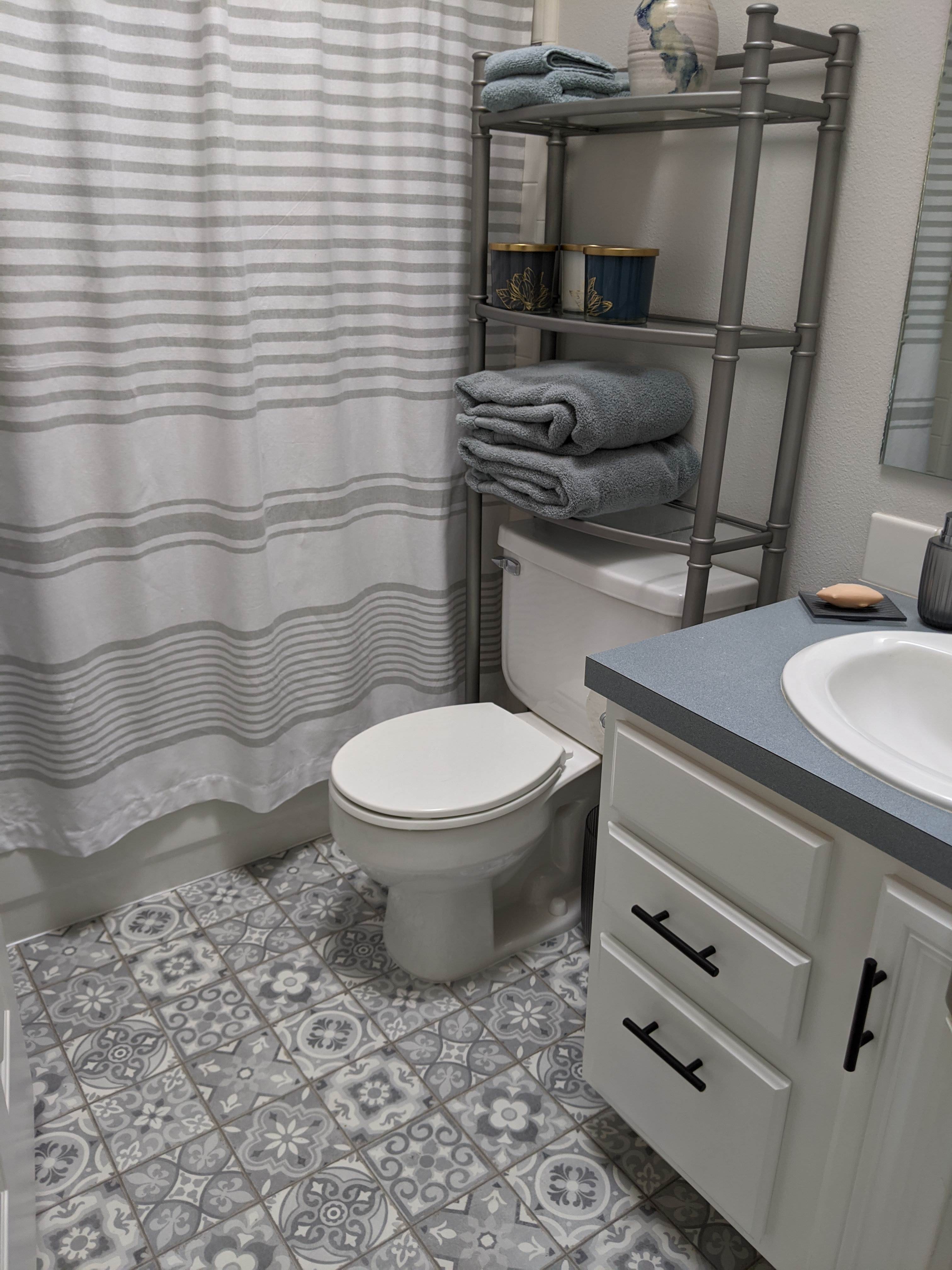 Customer review image of  in Upstairs bathroom
