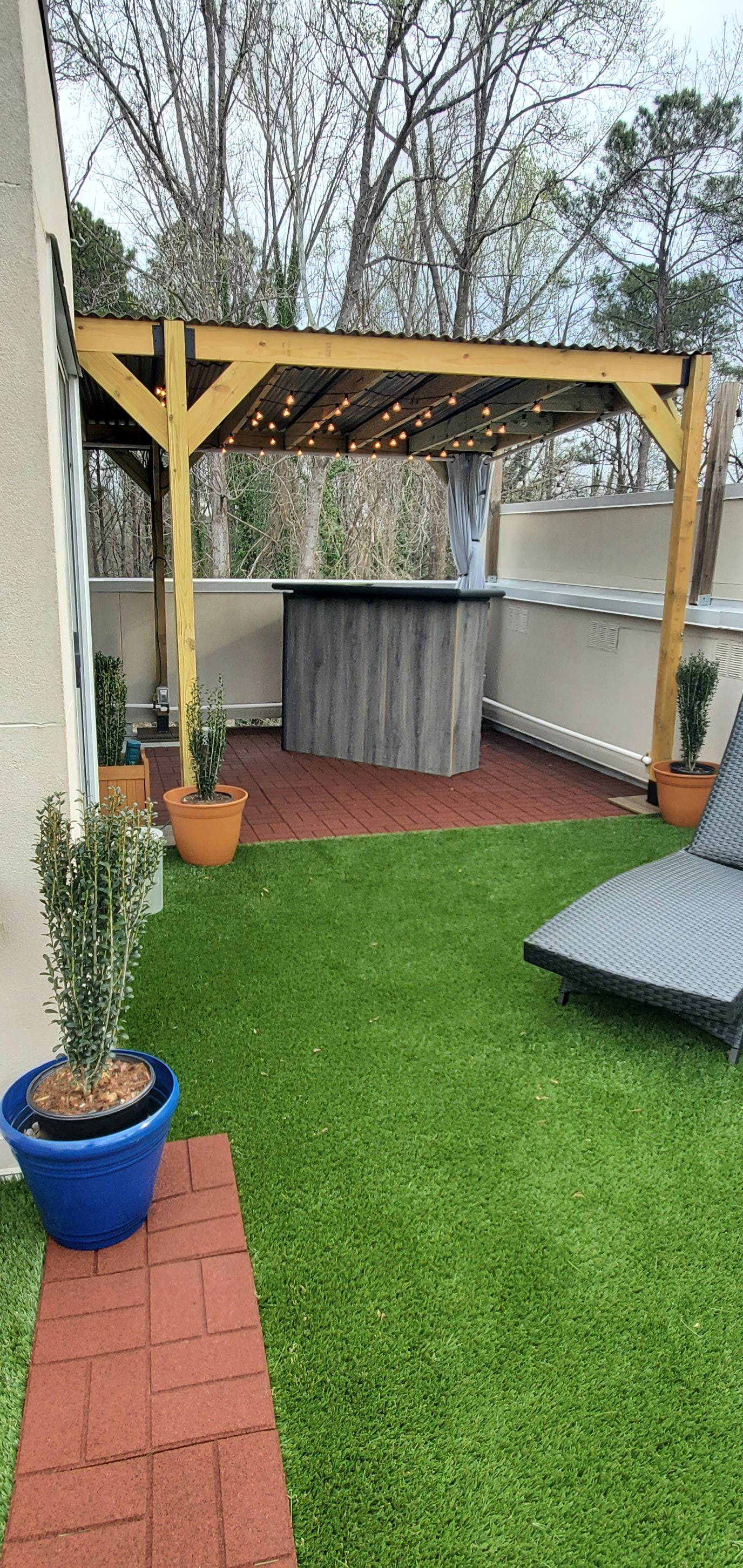 Customer review image of  in Rooftop patio