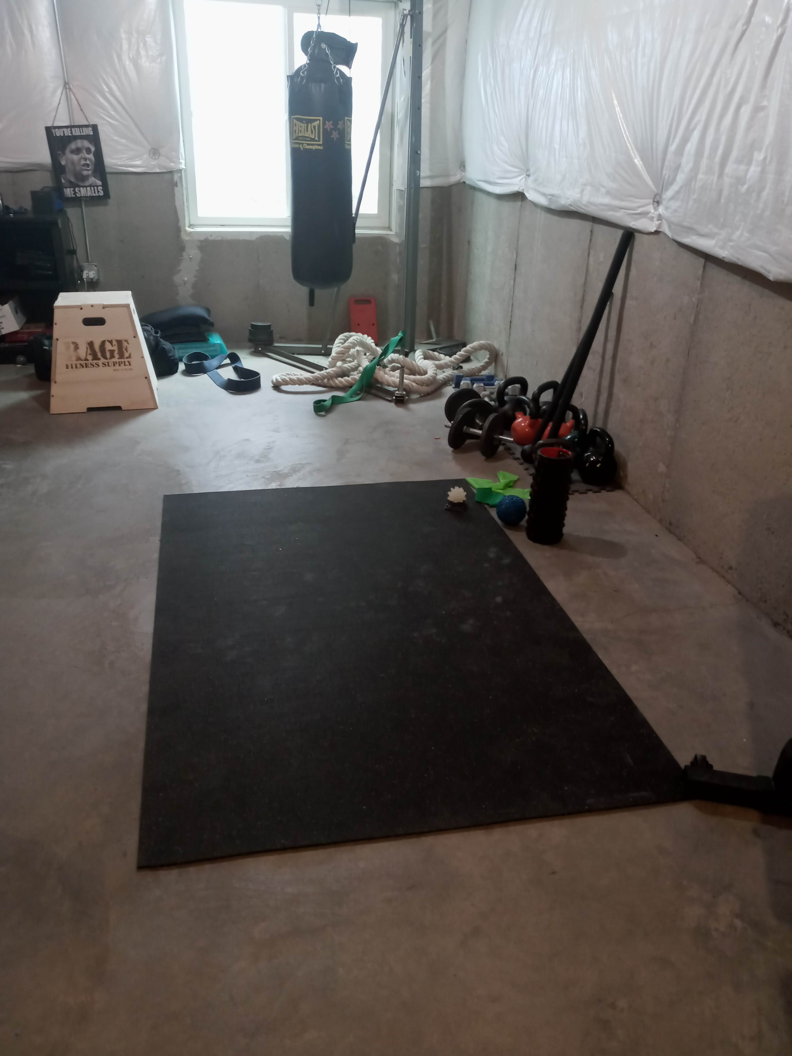Customer review image of  in Basement gym