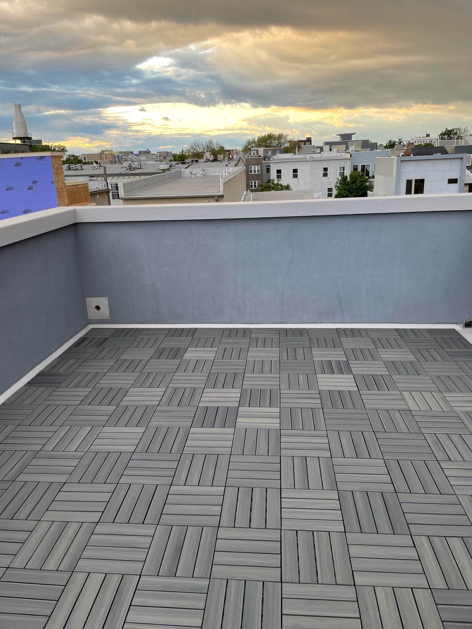Customer review image of  in Fiberglass Roof deck 
