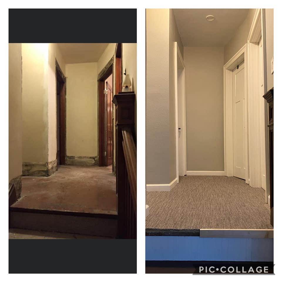 Customer review image of  in Upstairs Hallway and Stairs