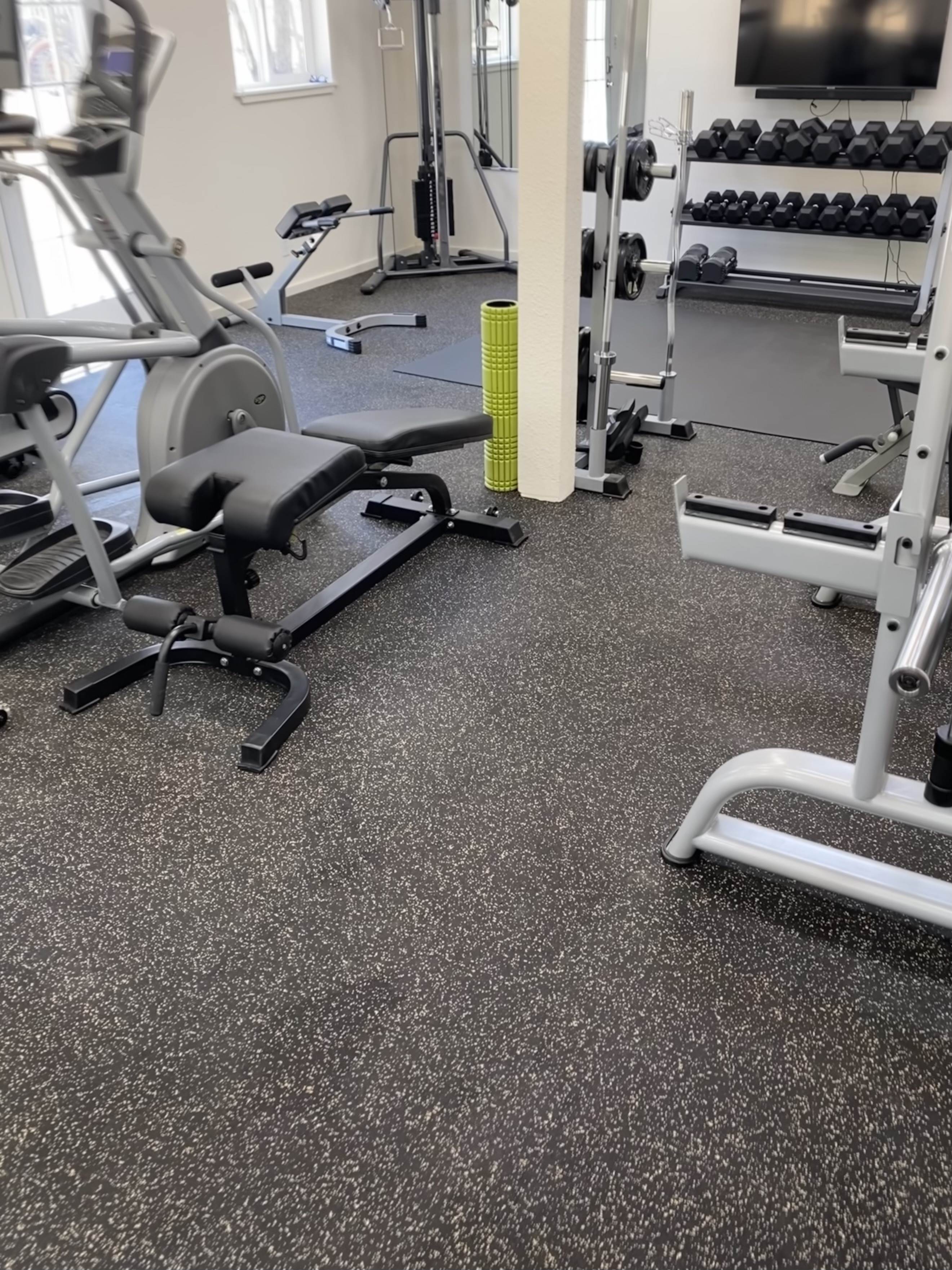 Customer review image of  in Detached building that we turned into a gym