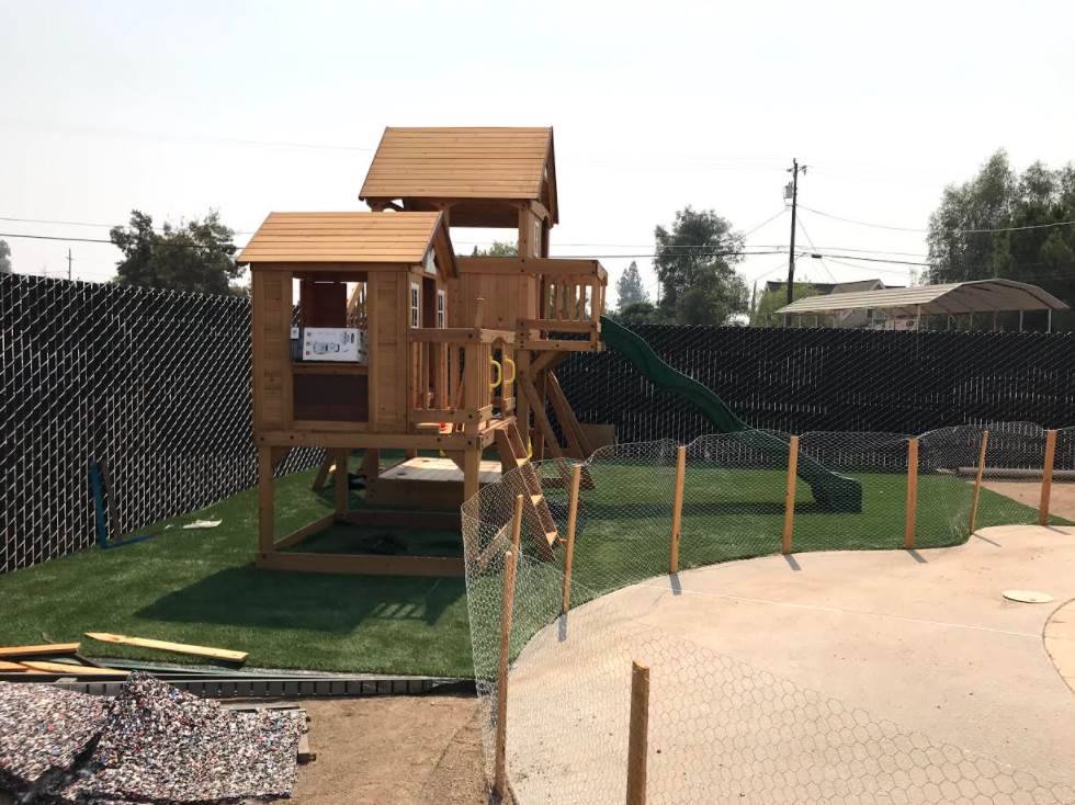 Customer review image of  in rearyard play area