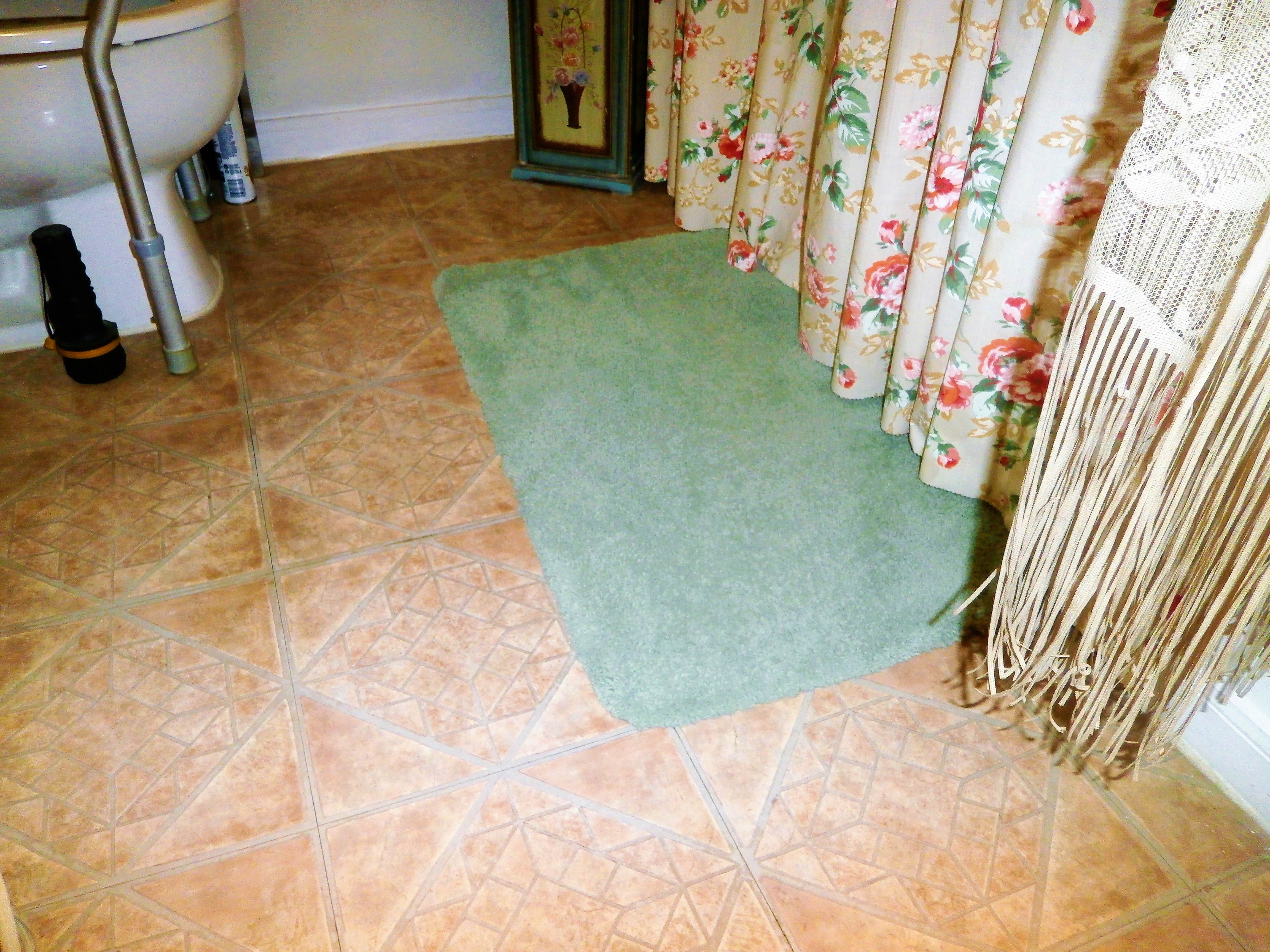 Customer review image of  in Kitchen and bathroom hard flooring.