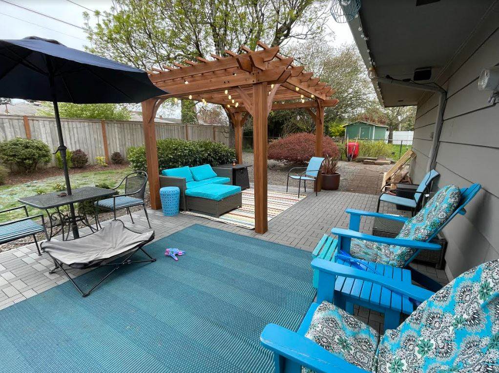 Customer review image of  in Backyard patio 