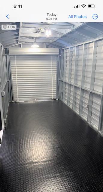 Customer review image of  in storage shack